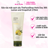 Sữa rửa mặt sạch sâu TheFaceShop Herb Day 365 Lemon and Grapefruit 170ml