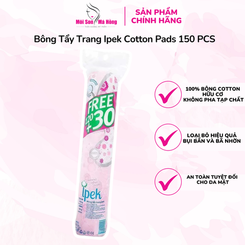 Bông Tẩy Trang Ipek Cotton Pads 150 PCS