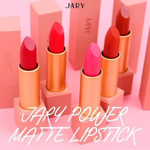 SON THỎI LÌ CAO CẤP JARY POWER MATTE LIPSTICK - MÀU 231 - ĐỎ TƯƠI
