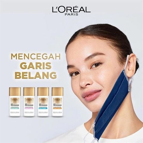 Kem Chống Nắng Loreal UV Defender Bright & Clear Nâng Tông Giảm Thâm 50ml