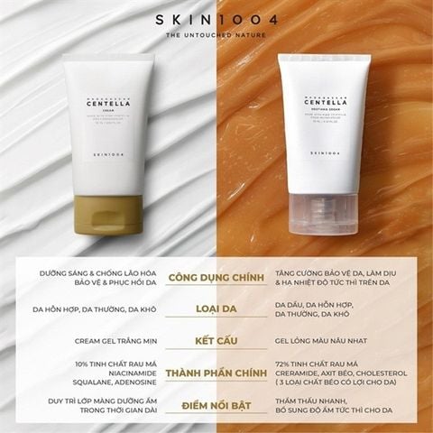 Kem Dưỡng Skin1004 Madagascar Centella Soothing Cream Làm Dịu Da Chiết Xuất Rau Má 75ml