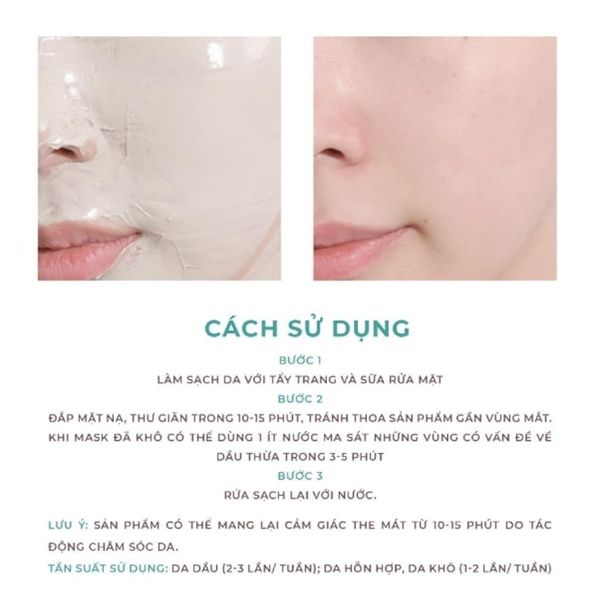 Mặt Nạ Đất Sét Thu Nhỏ Lỗ Chân Lông, Điều Tiết Dầu Thừa Aperire Spa Relief BE FROZEN Pore Mask 120g