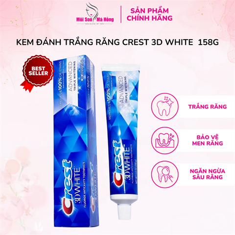 Kem Đánh Răng Crest 3D White Advanced Whitening