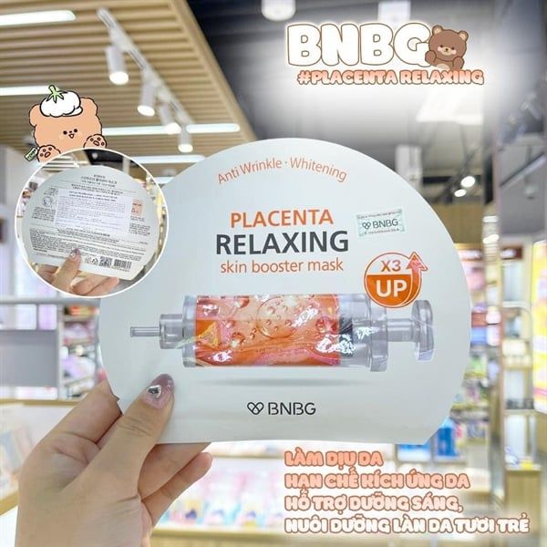Mặt Nạ BNBG Anti Wrinkle - Whitening Skin Booster Mask 30ml