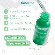 Serum Timeless Vitamin B5 Làm Dịu & Phục Hồi Da 30ml Vitamin B5 Serum