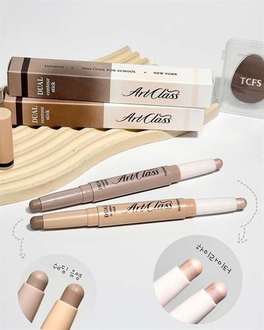 Bút Tạo Khối 2 Đầu Too Cool For School Art Class By Rodin Dual Contour Stick #01 Warm Duo