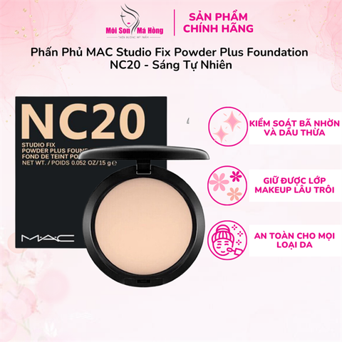 Phấn Phủ MAC Studio Fix Powder Plus Foundation #NC20