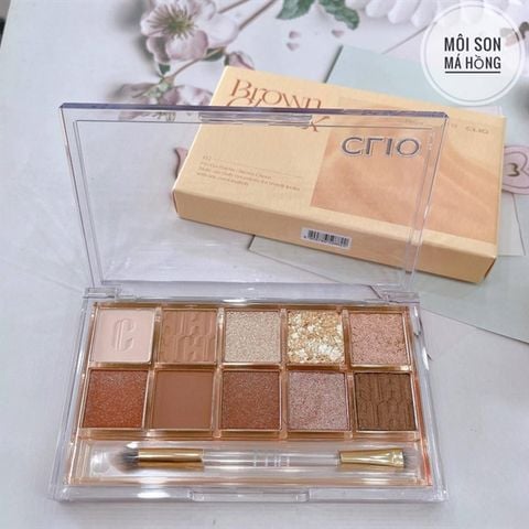 BẢNG PHẤN MẮT CLIO PRO EYE PALETTE MÀU 02 BROWN CHOUX