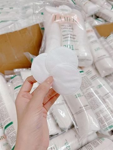 Bông tẩy trang LaMer 201 miếng Ultra - Soft Cotton Pads La Mer