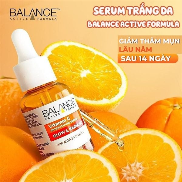 Serum Balance Active Formula Làm Sáng Da, Mờ Thâm 30ml Vitamin C