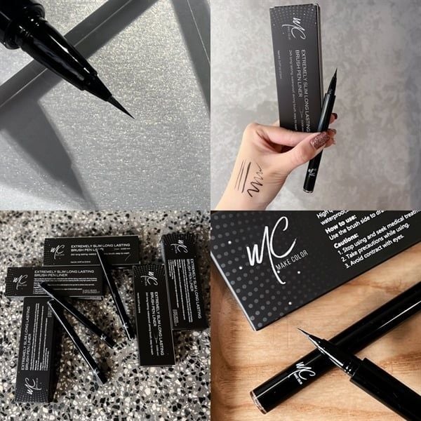 Dạ Kẻ Mắt MC Make Color Slim Long Lasting Brush Pen Liner