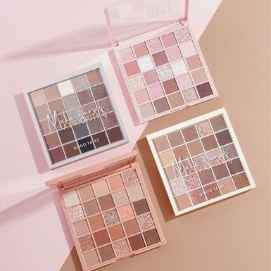 Bảng Phấn Mắt Gogo Tales Màu 201 Rose Yam Purple 25 Ô Back To Reality Eyeshadow