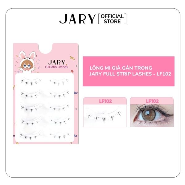 LÔNG MI GIẢ GÂN TRONG JARY FULL STRIP LASHES LF102
