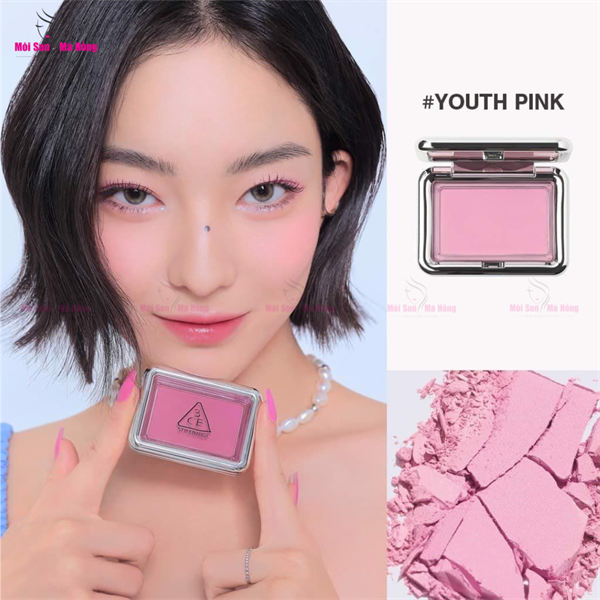 Phấn Má Hồng 3CE New Take Face Blusher 4.5g #Youth Pink