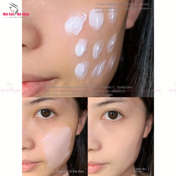 Kem Lót Trang Điểm Kiềm Dầu, Nâng Tông Tự Nhiên, Che Khuyết Điểm, Làm Mịn Da Zeesea Multi-Effect Makeup Primer A01 Purple (Màu tím)