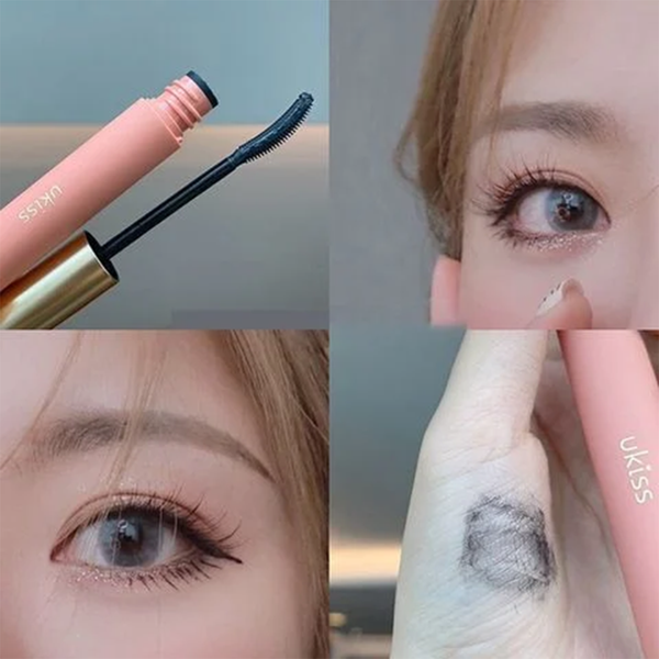 Mascara Ukiss Eyelashes Base Dưỡng Mi Khỏe Chống thấm nước lâu trôi đầu cọ mảnh chuốt dài và cong mi