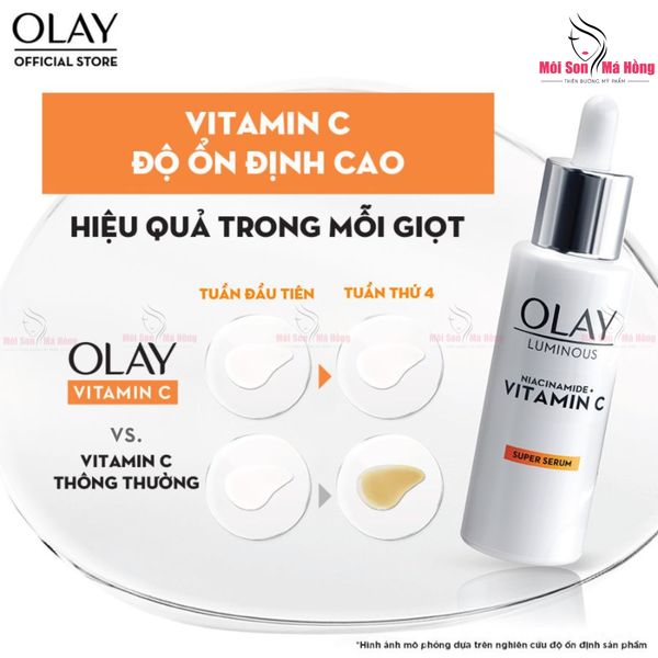 Tinh Chất Olay Dưỡng Sáng Da Niacinamide & Vitamin C 30ml