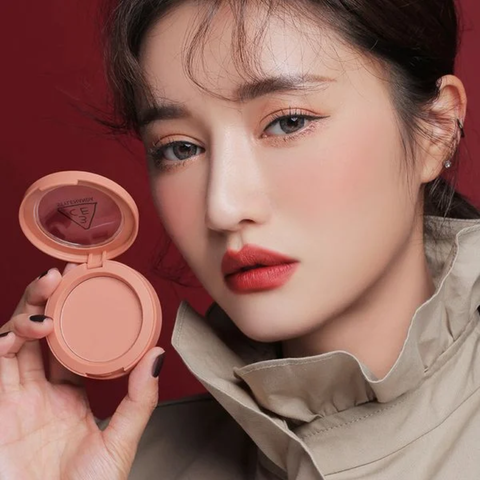 Phấn Má 3CE Mood Recipe Face Blush Rose Beige 3.5g