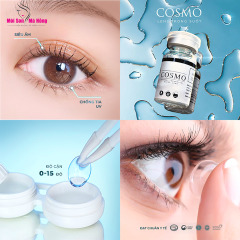 1 BÊN LENS TRONG SUỐT CẬN COSMO CAO CẤP CỦA HÀN QUỐC CÓ ĐỘ TỪ 0 - 15 ĐỘ