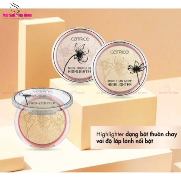Phấn Bắt Sáng Độ Bám Cao, Lâu Trôi Catrice More Than Glow Highlighter 5.9g