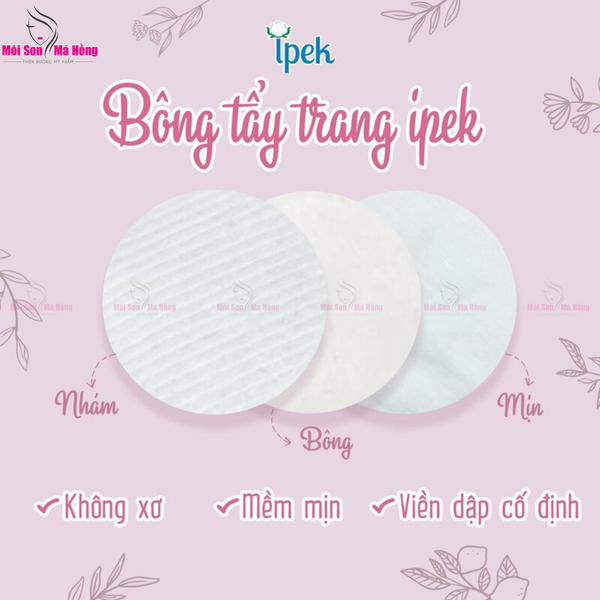 Bông Tẩy Trang Ipek Cotton Pads 150 PCS
