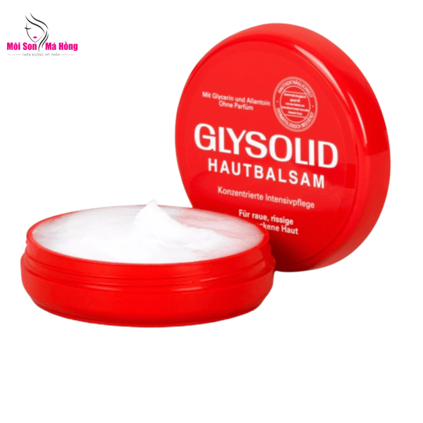 Kem nẻ Glysolid Hautbalsam chống da khô nứt nẻ, 100ml - Hàng nội địa Đức