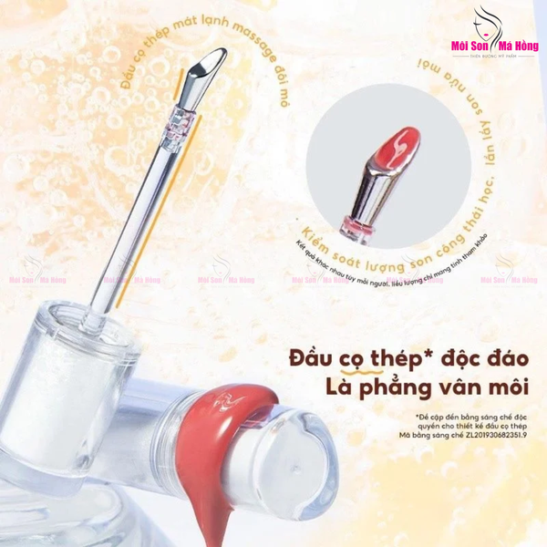 Son Tint Căng Bóng Mát Lạnh Judydoll Watery Lip Gloss 2.4g