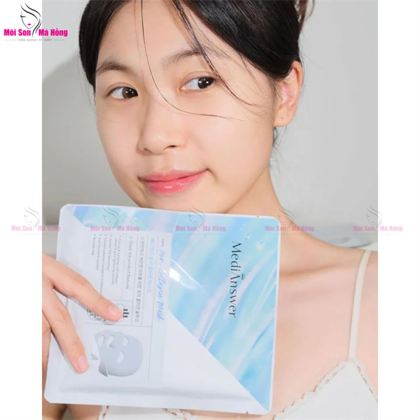 Mặt nạ Medi Answer Pore Collagen Mask (Xanh dương)