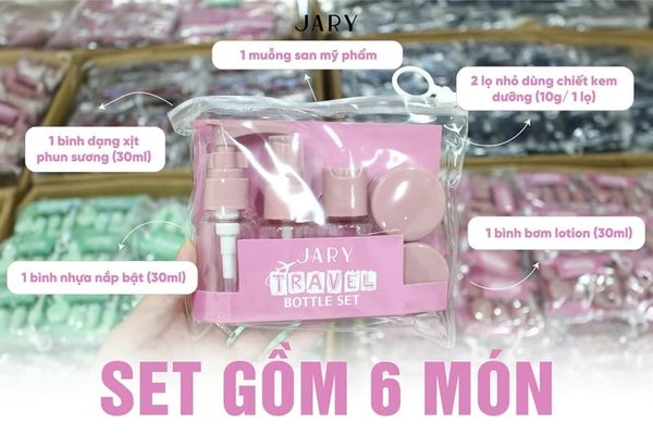 BỘ CHIẾT MỸ PHẨM JARY
