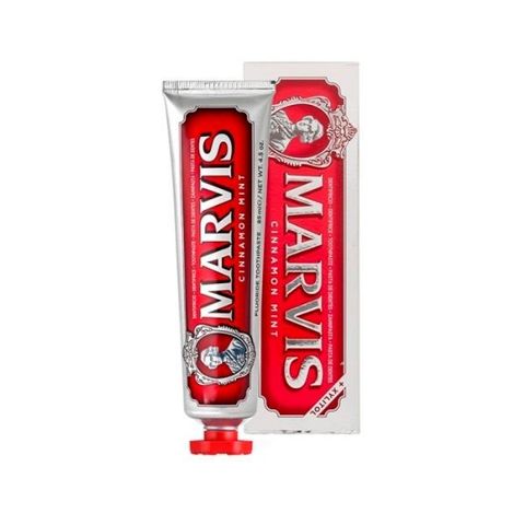 Kem Đánh Răng MARVIS Cinnamon Mint Màu Đỏ 85ML