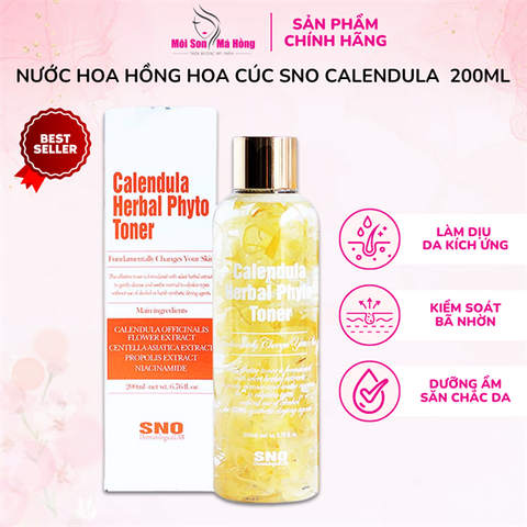 Nước Hoa Hồng Calendula Herbal Phyto SNO 200ml