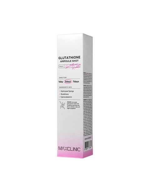 maxclinic glutathione ampoule shot 50ml S-Acetyl Glutathione Synergy main image 1