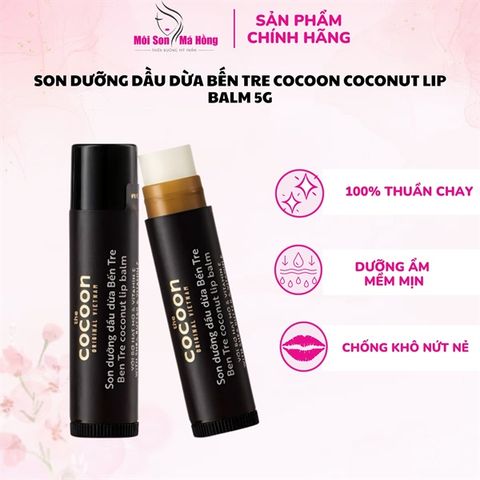 (CÔNG TY) Son Dưỡng Cocoon Dầu Dừa Bến Tre 5g