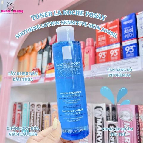 Nước Cân Bằng Giàu Khoáng Dành Cho Da Nhạy Cảm La Roche Posay Soothing Lotion Sensitive Skin 200ml