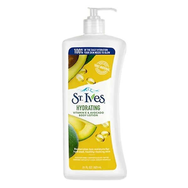 Sữa Dưỡng Thể St.Ives Vitamin E & Bơ Dưỡng Ẩm Da 621ml