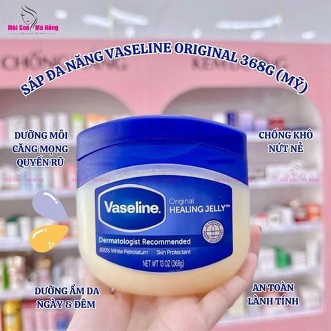 Sáp Dưỡng Ẩm Vaseline 100% Pure Petroleum Jelly Original 368g