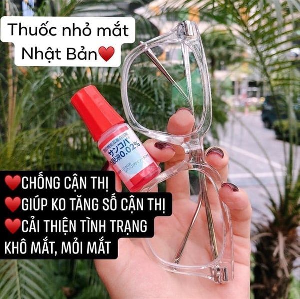 Thuốc Nhỏ Mắt Sancoba Điều Tiết Chứng Mỏi Mắt 5ml