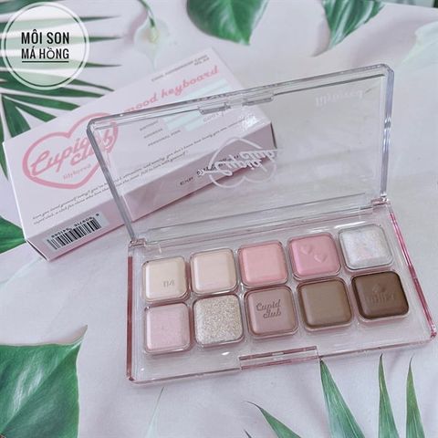 Phấn Mắt Lilybyred Mood Keyboard Cupid 10 Ô #04 Cool Membership