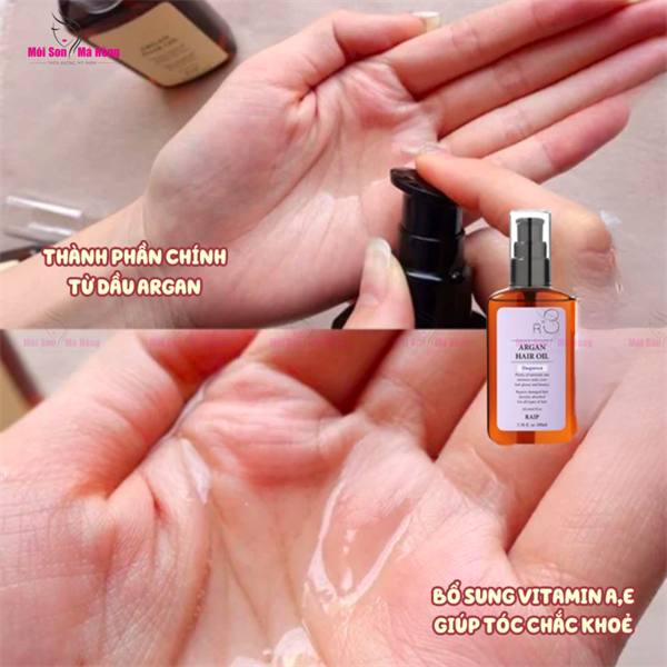 Dầu Dưỡng Tóc Raip R3 Argan Hair Oil #Elegance