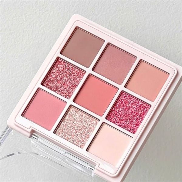 Phấn Mắt Odbo 9 Ô Shadow & Me Palette Màu Siêu Đẹp, Siêu Mịn 01 Apricot