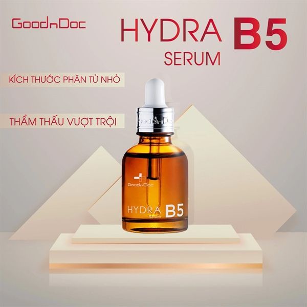 Serum GoodnDoc Dưỡng Ẩm, Hỗ Trợ Phục Hồi Da 30ml Hydra B5 Serum