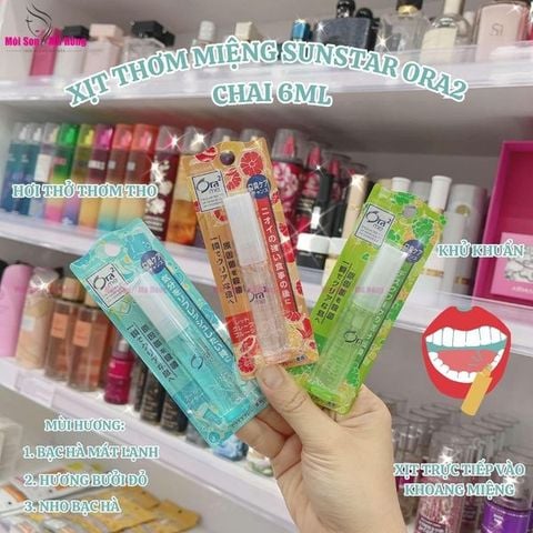 (CÔNG TY) Xịt thơm miệng Ora2 hương bưởi Nhật 6ml