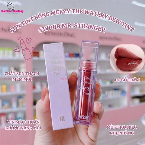 (Ver.2) Son Tint Bóng Merzy The Watery Dew Tint #WD09