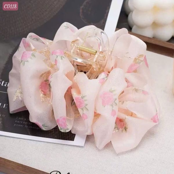 Kẹp Cào in hoa hồng