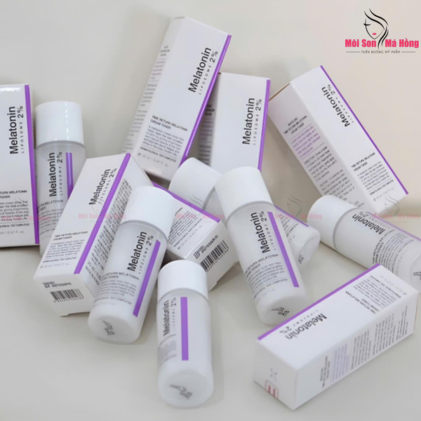 Nước Hoa Hồng Maxclinic Melatonin Liposome 2% Time Return Melatonin Cream Toner 20ml