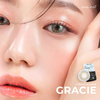 Lens 1 ngày màu xám tây tự nhiên GRACIE siêu ẩm nhãn hiệu Angel Eyes Hàn Quốc - Đường kính 14.2mm - 0 độ
