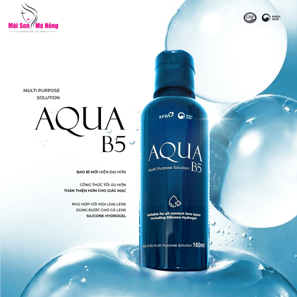 NƯỚC NGÂM LENS AQUA B5 160ml