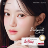 Lens Kính áp tròng 1 ngày màu nâu tự nhiên Radiant Chic ACUVUE Define Angel Eyes 0-6 độ
