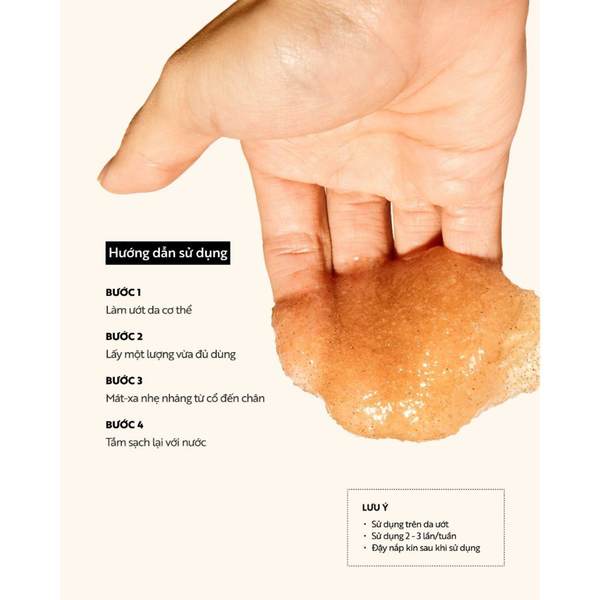 Tẩy Da Chết Toàn Thân Cocoon Đường Thốt Nốt An Giang 200ml An Giang Palmyra Palm Sugar Body Polish