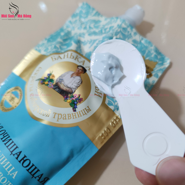 Mặt Nạ Bà Gìa Đất Sét Dưỡng Ẩm Kiềm Dầu Se Khít Lỗ Chân Lông Grandma Agafyas Recipes 100ml